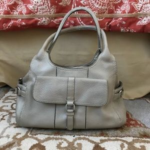 Cole Haan Silver Shoulder Bag